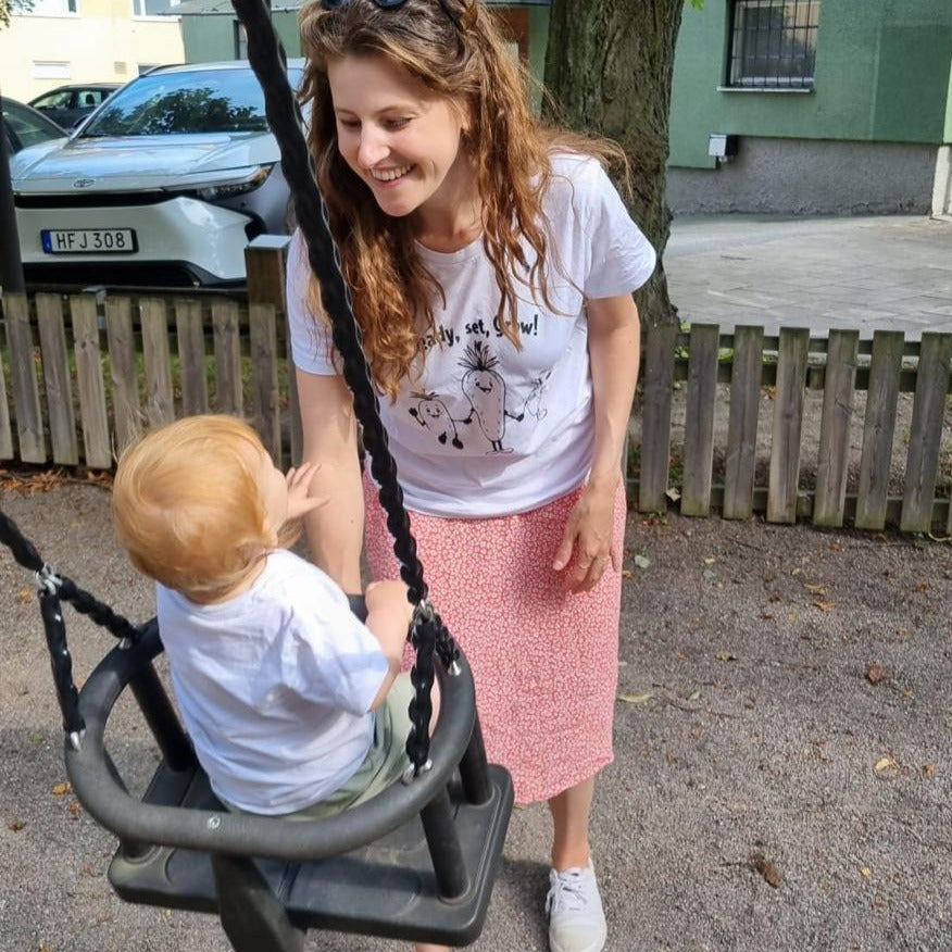 Matchande T-shirt för familjen