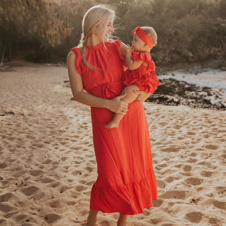 Matchande klänning - mamma och dotter 